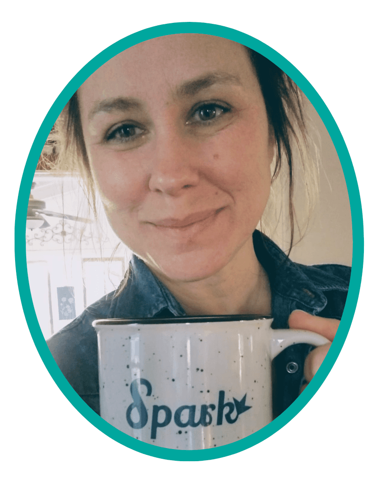 devan with mug